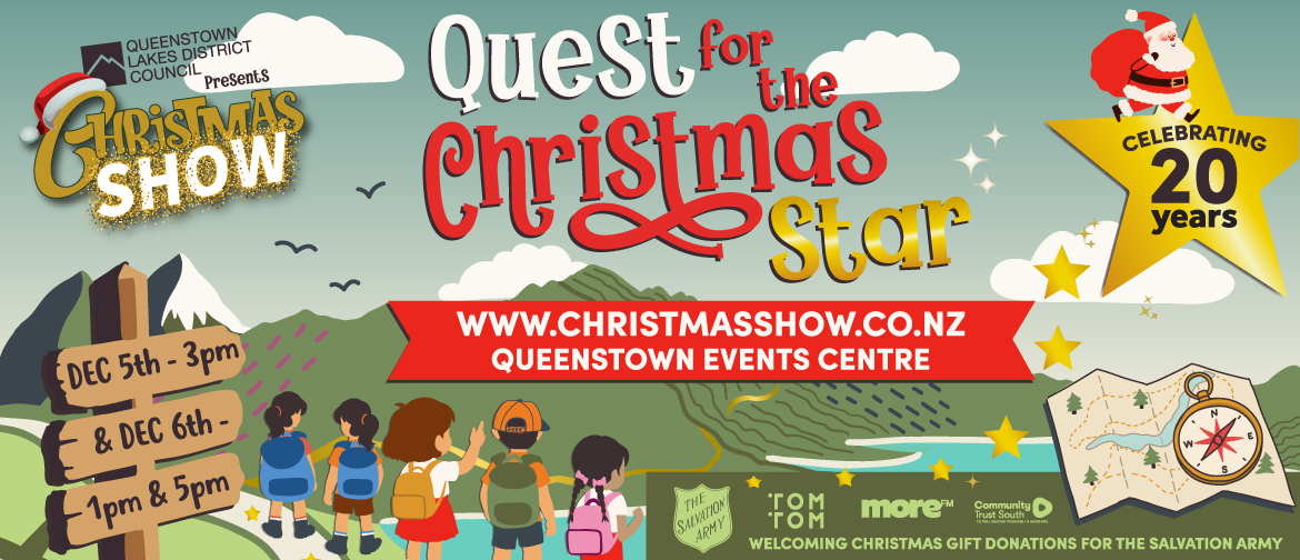 Quest for the Christmas Star — 5 December 3pm, 6 December 1pm and 5pm, Queenstown Events Centre